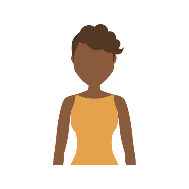 女人卡通图标图片下载