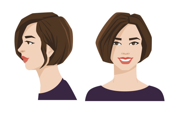 各种头。素材图片