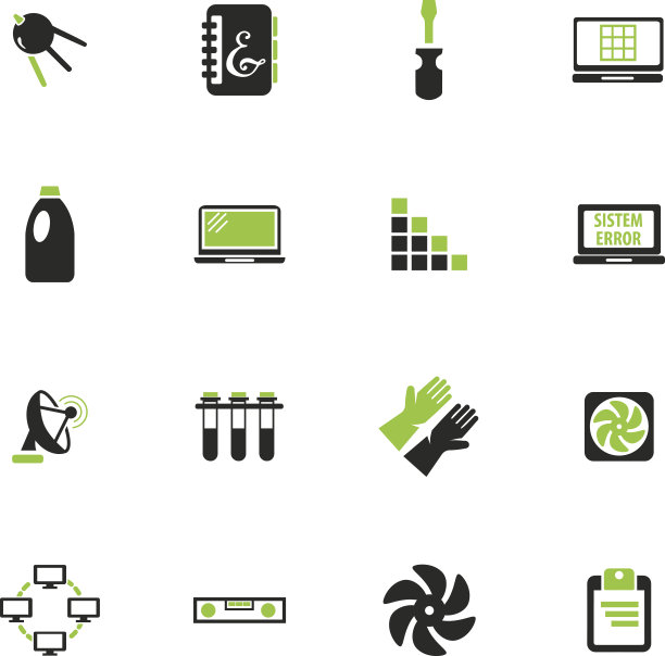 课程学校图标集图片下载