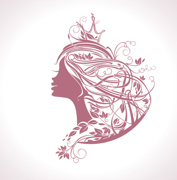 公主发型。图片下载