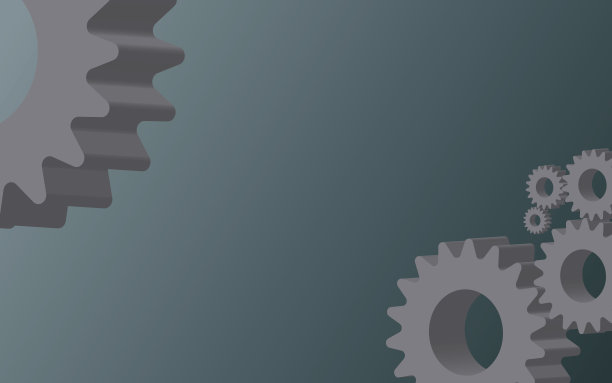 3D背景机械齿轮图片下载