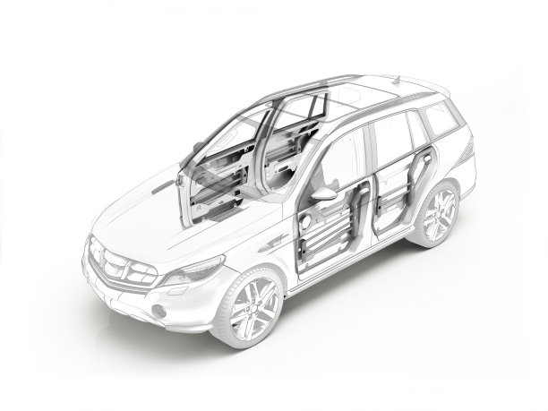 Suv技术图纸显示内部机械门图片下载