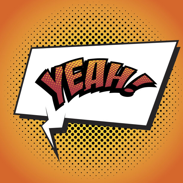 波普艺术漫画设计图片下载