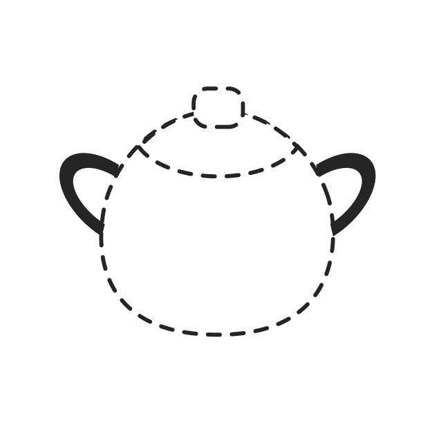 点形锅锅，厨房用具，不适合烹饪图片下载