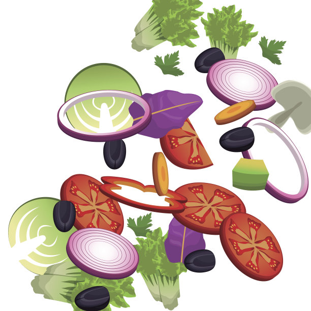 沙拉蔬菜食品营养形象图片下载