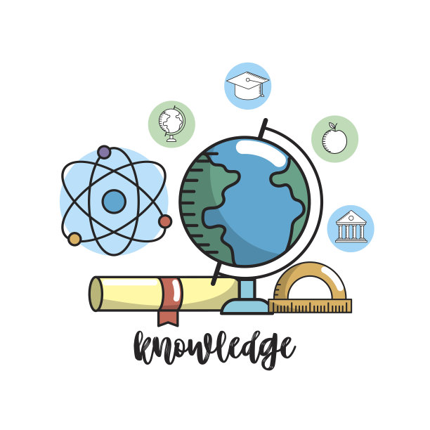 教育学校知识及器具设计图片下载