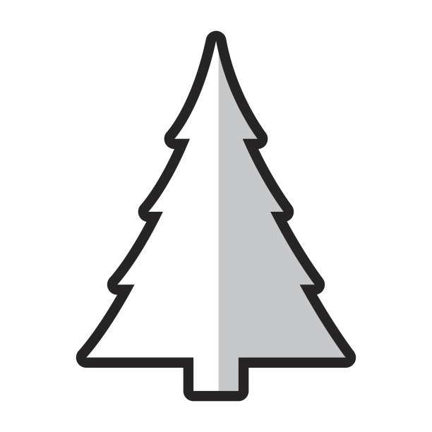 松树图标图片下载