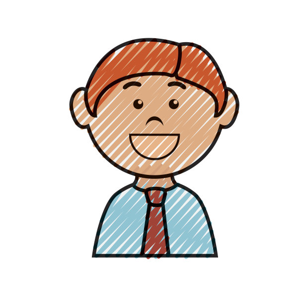 商人的卡通形象图片下载