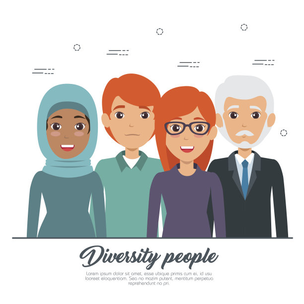 多样性的人的概念图片下载
