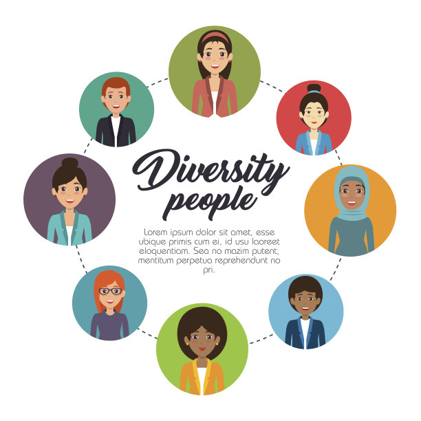 多样性的人的概念图片下载