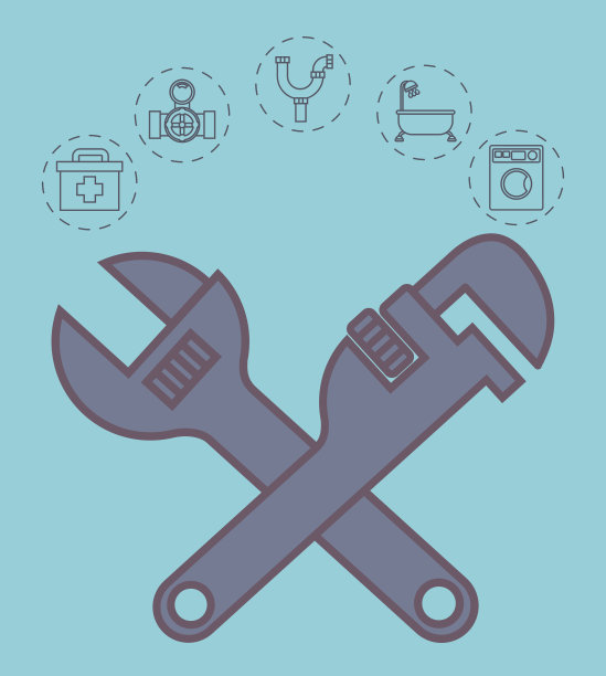 管道服务设计图片下载