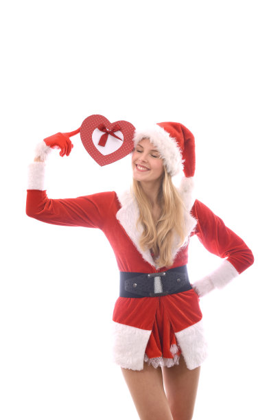 圣诞节的心图片下载