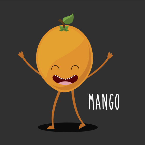 食品的角色设计素材图片