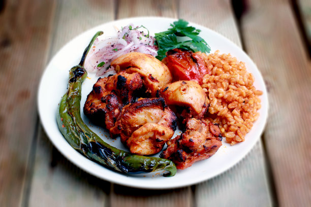 鸡羊肉串图片下载