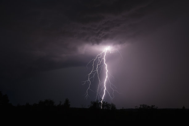 雷电交加的暴风雨图片下载