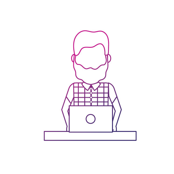 让专业商人用笔记本电脑和公司工作图片下载