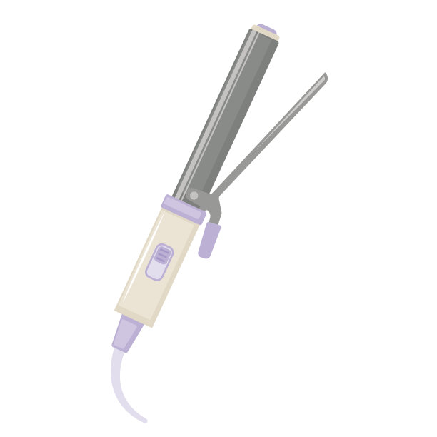 卷发棒插图图片下载