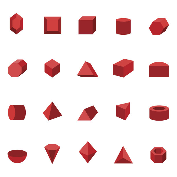 几何形状向量图片下载