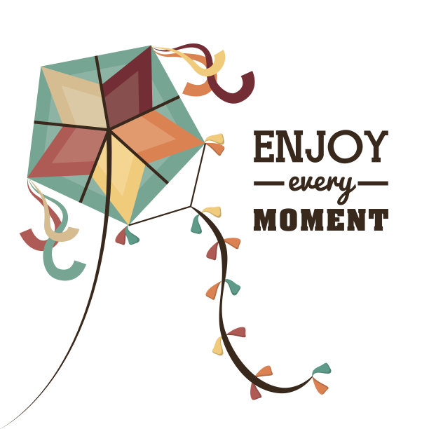 风筝与童年设计图片下载