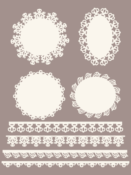 花边框架和边框图片下载