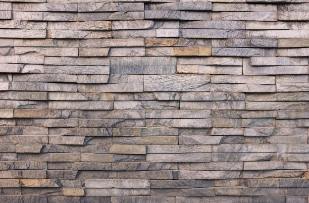 石墙与石板纹理的背景图片下载