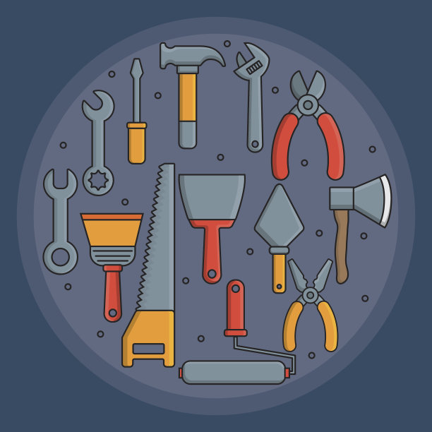 修理工具设计图片下载