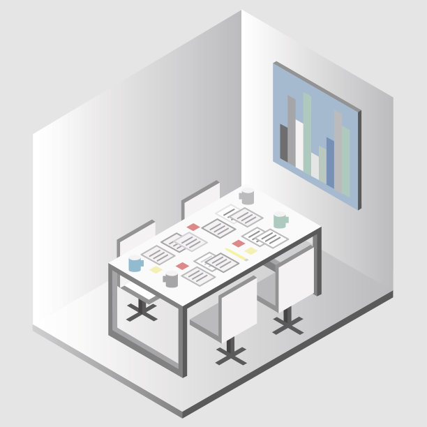 办公设备向量图片下载