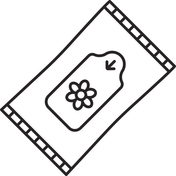 湿巾的图标素材图片