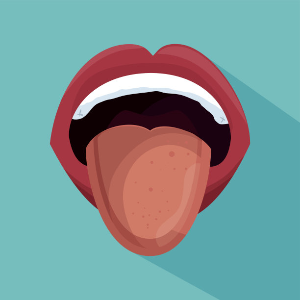 唇女美丽的d图标图片下载