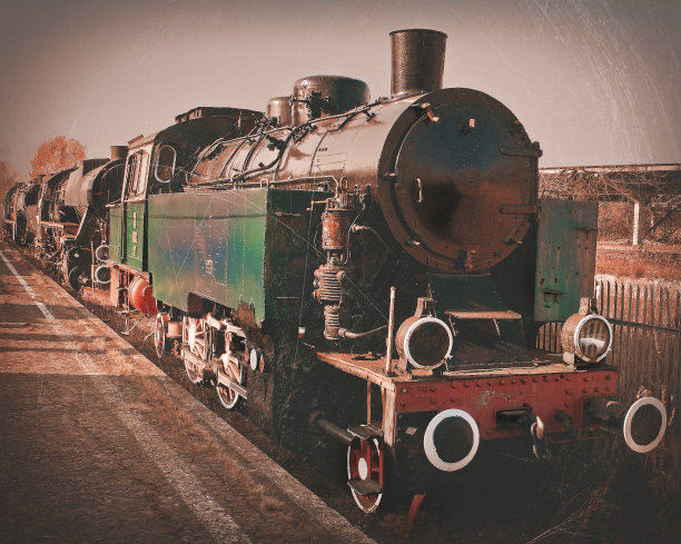 老火车头。图片下载