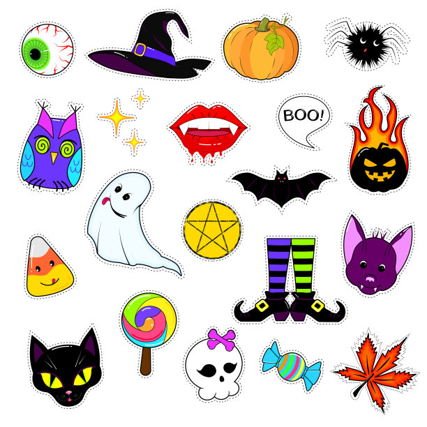 万圣节的补丁图片下载