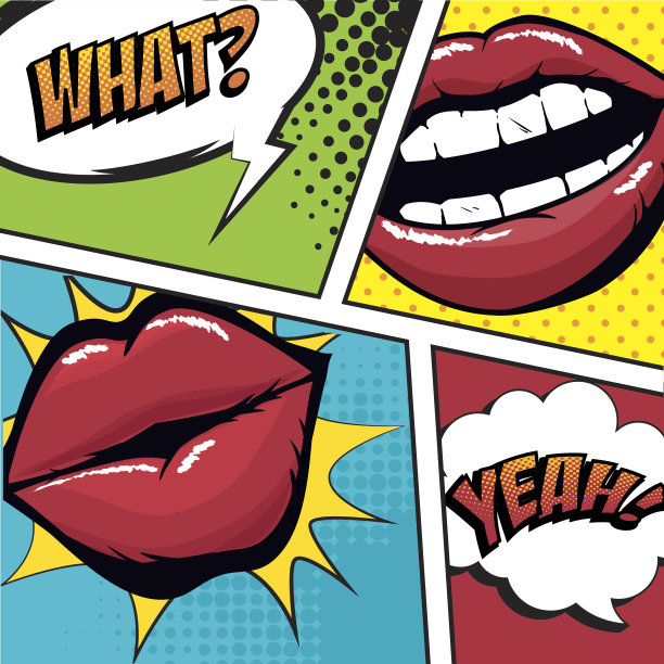 唇女美丽的d图标图片下载