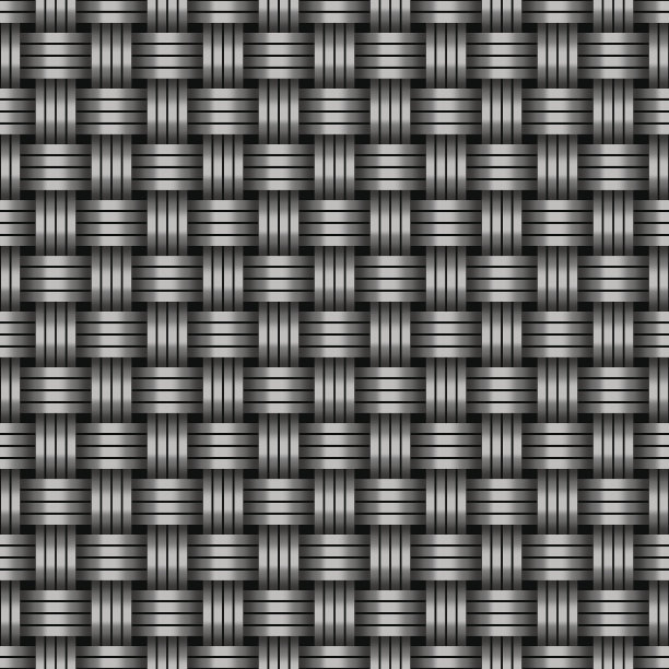 钢无缝纹理，矢量插图。图片下载