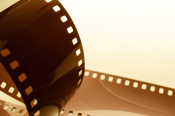 Ring photo film特写。抽象图片下载