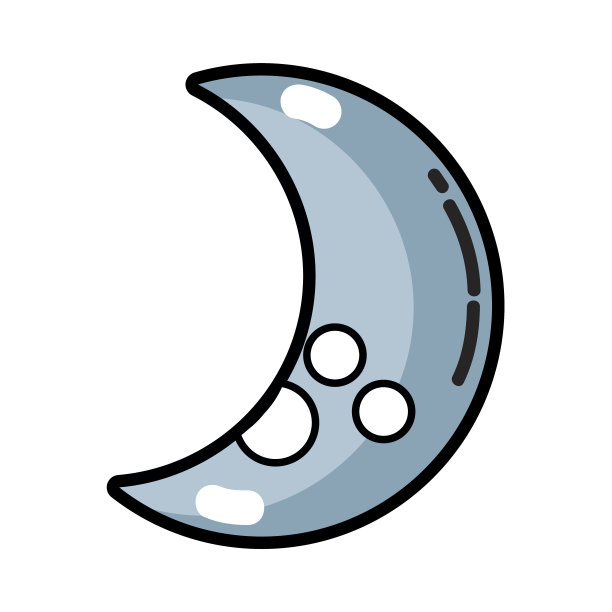 美丽的月亮，地球的天然卫星图片下载