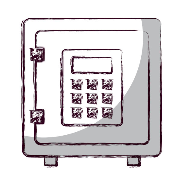 保险箱的图标图片下载