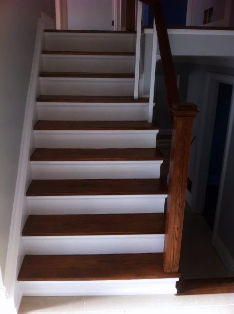 楼梯高角度视图图片下载