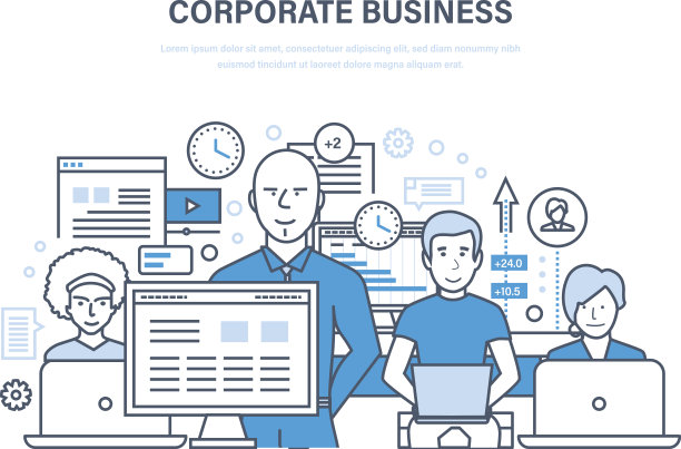 公司的经营理念。商业团队，合作，合作，伙伴关系，团队合作图片下载