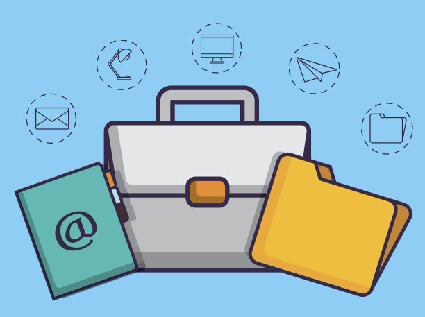 办公室设计元素图片下载