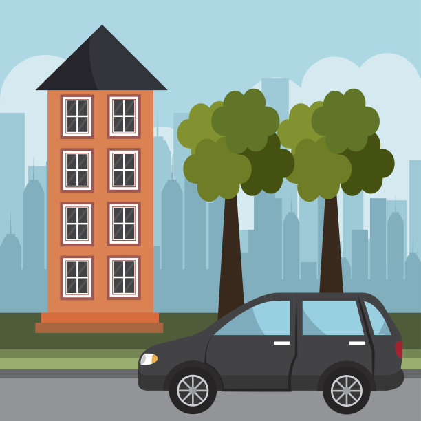 城市交通及车辆图片下载