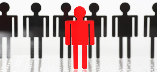 经营理念:团队领导。图像的景深图片下载