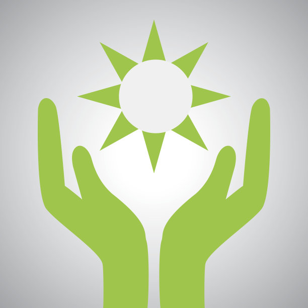 生态设计。保护图标。绿色的概念。、矢量树脂图片下载