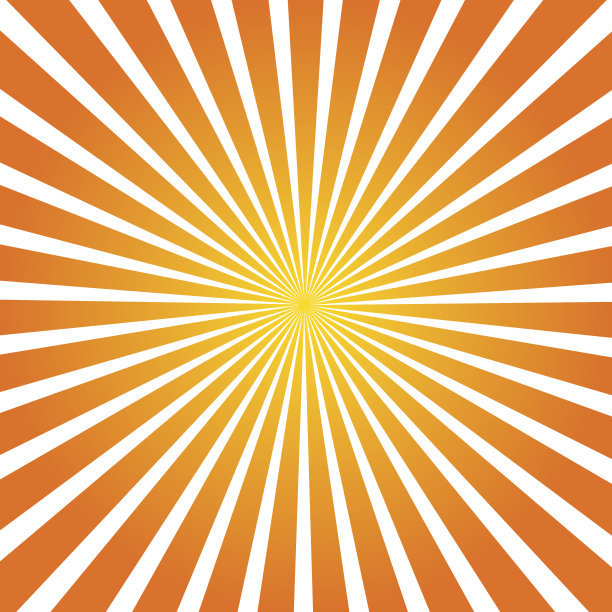 太阳射线。橙色背景。螺旋图片下载