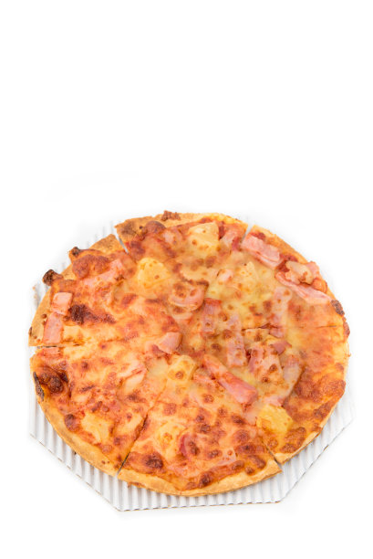 美味的披萨孤立图片下载