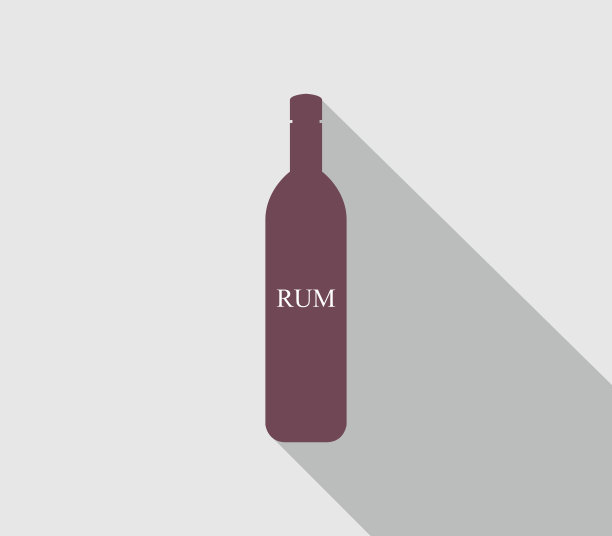 朗姆酒瓶图标图片下载