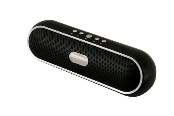 白色背景无线扬声器图片下载