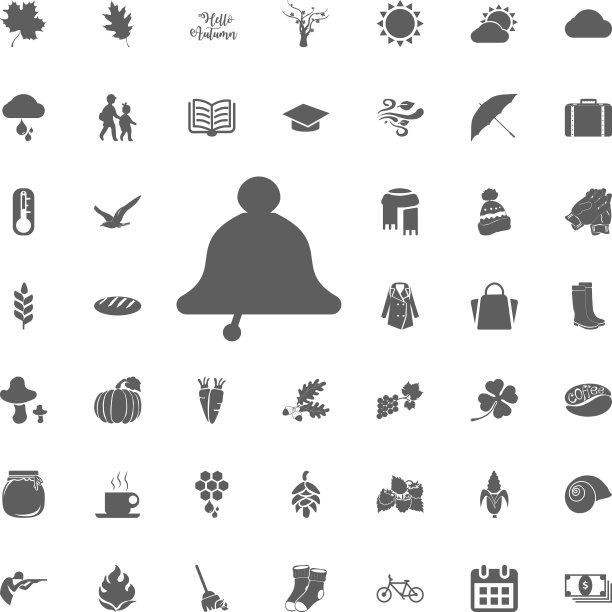 简单的钟矢量单色图标孤立在白色背景上，包括反转版本供您选择。图片下载