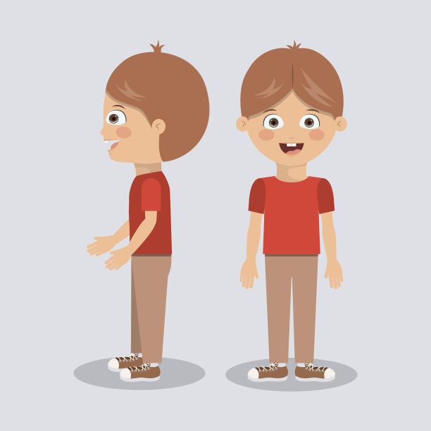 男孩角色设计图片下载