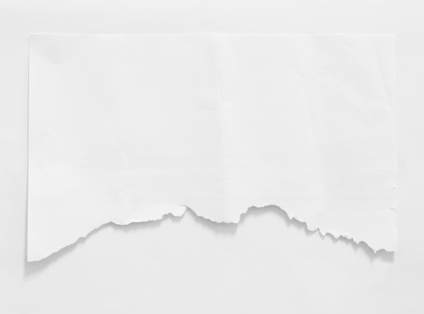 撕纸孤立图片下载