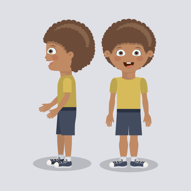 男孩角色设计图片下载